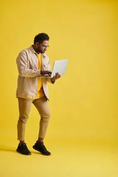 Software Developer Checking Programming Code Stock Photos