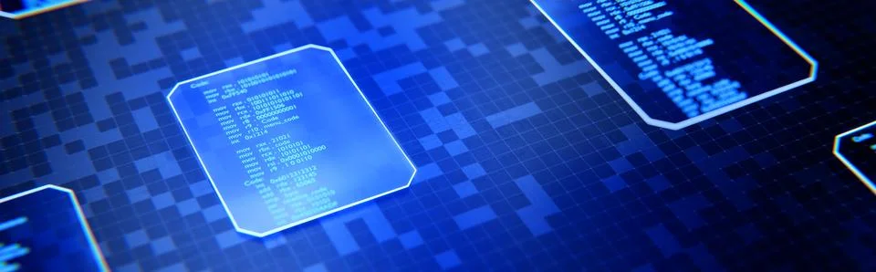 Software developer code. Abstract computer script code. Software developer .. Stock Illustration