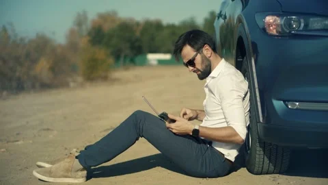 Software Developer Coding On Computer PC And Remote Chatting. Stock Footage 165583472