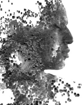 Software developer going through a stressful workload Stock Photos