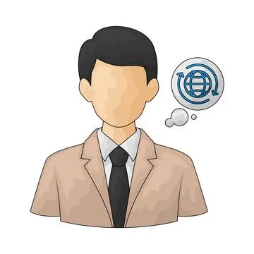 Software Developer illustration Stock Illustration