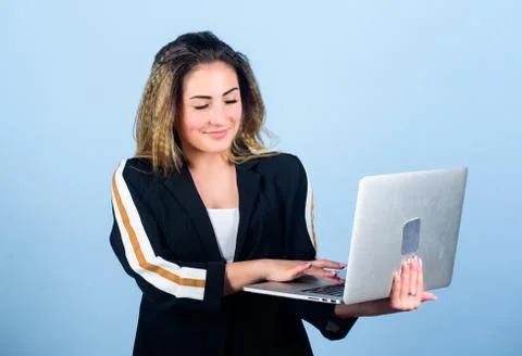 Software developer. Project manager. Job openings for junior developer. Surfing Foto stock