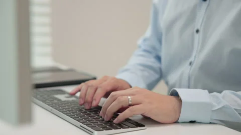 Software developer using generative AI automation code assistant help working Stock Footage 258717238