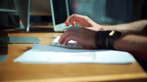 Software Developer Web Application Coding Programming.Programmer Coder Stock Footage 261165199