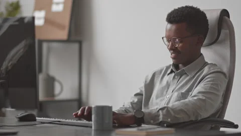 Software Developer at Workplace Stock Footage 162264171