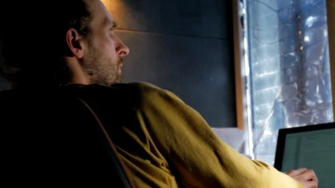 Software developer works on laptop and coding application Stock Footage 105336812