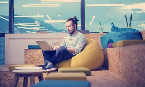 Software developer writing programming code 스톡 사진