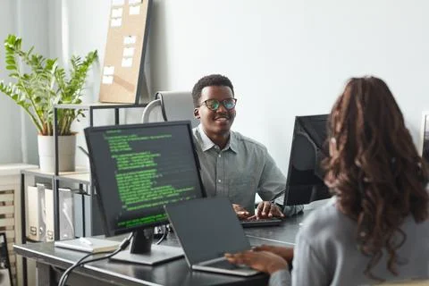 Software Developers in Office Stock Photos