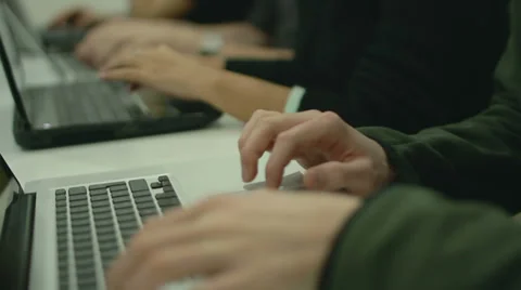 Software developers at work Stock Footage 30730702