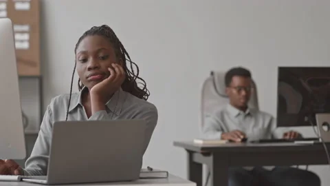 Software Developers Working in Office Stock Footage 162263949