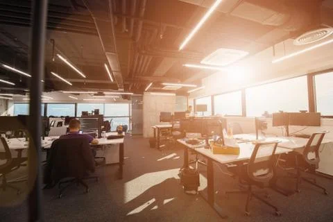 Software developers working at office Foto stock