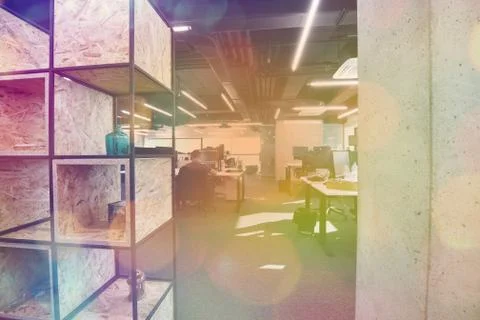 Software developers working at office Foto stock