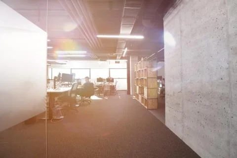 Software developers working at office Foto stock