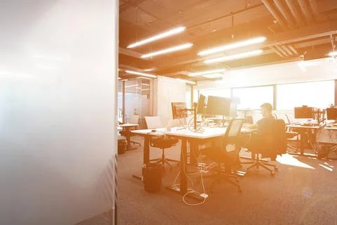 Software developers working at office software developers working everyday... Foto stock