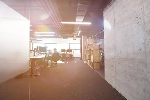 Software developers working at office software developers working everyday... Foto stock