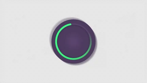 Software development animated loading state set on dark background 库存影片 345261220