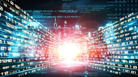 Software development, application programming code and tacit computer coding Stock Footage 168205423