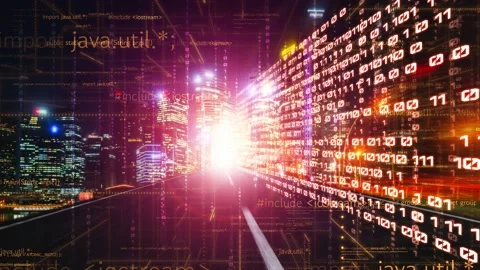 Software development, application programming code and tacit computer coding Stock Footage 168332291