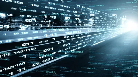 Software development, application programming code and tacit computer coding Stock Footage 176988605