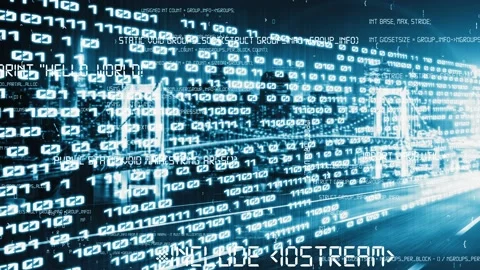 Software development, application programming code and tacit computer coding Stock Footage 188244885