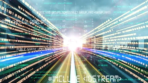 Software development, application programming code and tacit computer coding Stock Footage 196294759