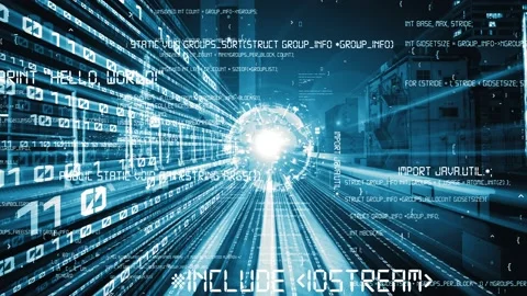 Software development, application programming code and tacit computer coding Stock Footage 198790254