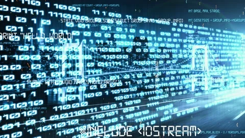 Software development, application programming code and tacit computer coding Stock Footage 201712833