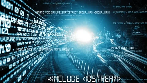 Software development, application programming code and tacit computer coding Stock Footage 202156728