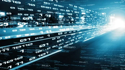 Software development, application programming code and tacit computer coding Stock Footage 204118081