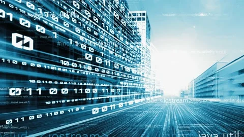 Software development, application programming code and tacit computer coding Stock Footage 205584445