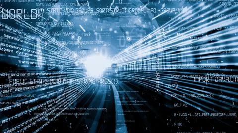 Software development, application programming code and tacit computer coding Illustrazione stock