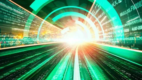 Software development, application programming code and tacit computer coding Stock Illustration