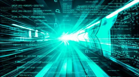 Software development, application programming code and tacit computer coding 스톡 사진