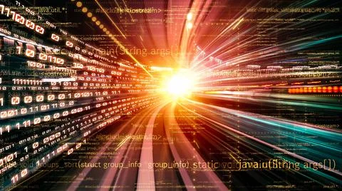 Software development, application programming code and tacit computer coding Stock Photos