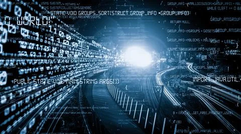 Software development, application programming code and tacit computer coding 写真素材