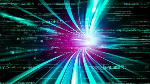 Software development, application programming code and tacit computer coding 写真素材