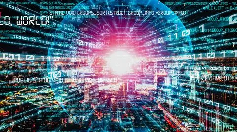 Software development, application programming code and tacit computer coding 写真素材