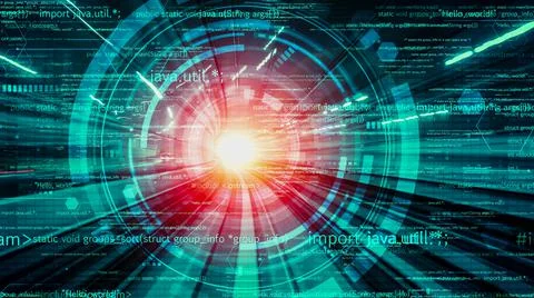 Software development, application programming code and tacit computer coding 스톡 사진