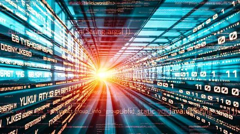 Software development, application programming code and tacit computer coding Foto stock