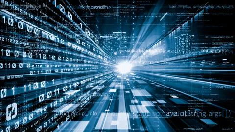 Software development, application programming code and tacit computer coding 스톡 사진