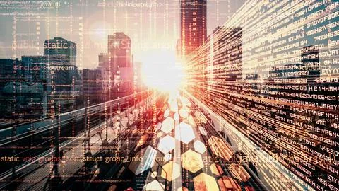 Software development, application programming code and tacit computer coding 写真素材