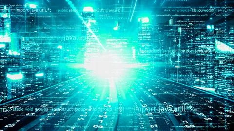 Software development, application programming code and tacit computer coding 写真素材