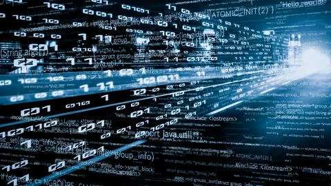 Software development, application programming code and tacit computer coding 写真素材