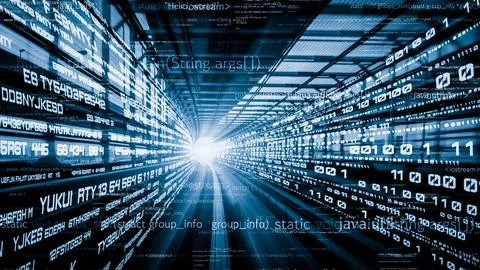 Software development, application programming code and tacit computer coding 写真素材