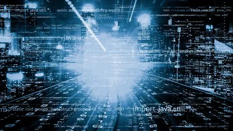 Software development, application programming code and tacit computer coding 写真素材