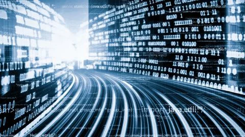 Software development, application programming code and tacit computer coding 스톡 사진