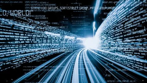 Software development, application programming code and tacit computer coding Stock Photos