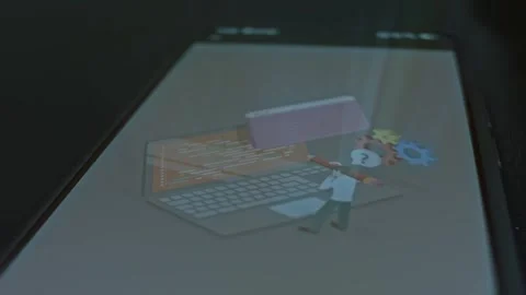 Software Development concept graphic presentation Stock Footage 304524595