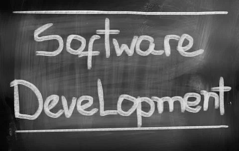 Software Development Concept Software Development Concept ,model released,... 스톡 사진