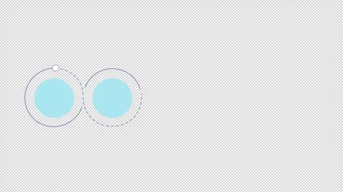 Software development cyan circle animated infographic template Vídeo Stock 344174137